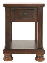 Load image into Gallery viewer, Porter - Rustic Brown - Chair Side End Table