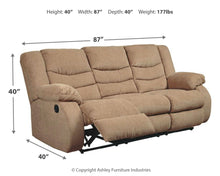 Load image into Gallery viewer, Tulen - Mocha - Reclining Sofa