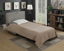 Load image into Gallery viewer, Dove Grey - Sleeper Ottoman With Nailhead Trim Dove Grey