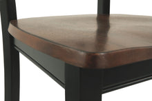 Load image into Gallery viewer, Owingsville - Black/Brown - Dining Room Side Chair (2/CN)