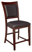 Load image into Gallery viewer, Collenburg - Dark Brown - Upholstered Barstool (2/CN)