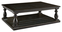 Load image into Gallery viewer, Mallacar - Black - Rectangular Cocktail Table