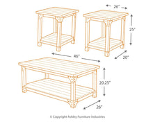 Load image into Gallery viewer, Murphy - Medium Brown - Occasional Table Set (3/CN)