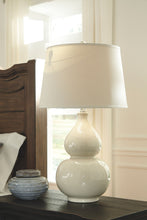 Load image into Gallery viewer, Saffi - Cream - Ceramic Table Lamp (1/CN)