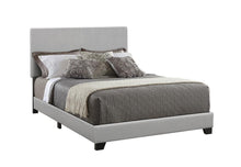 Load image into Gallery viewer, Dorian Upholstered Bed - Grey - Dorian Upholstered Full Bed Grey