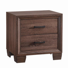 Load image into Gallery viewer, Brandon Bedroom Collection - Brandon 2-drawer Nightstand Medium Warm Brown