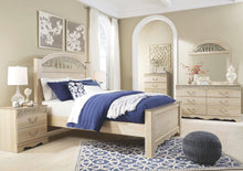 Load image into Gallery viewer, Catalina - Antique White - 5 Pc. - Dresser, Mirror, King Poster Bed