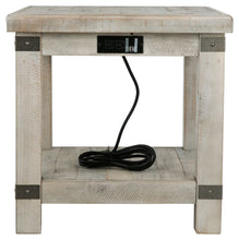 Load image into Gallery viewer, Carynhurst - White Wash Gray - Rectangular End Table
