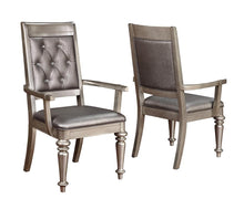 Load image into Gallery viewer, Bling Game Collection - Metallic - Danette Open Back Side Chairs Metallic (Set of 2)