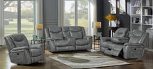 Load image into Gallery viewer, Conrad Motion Collection - Grey - Conrad 3-piece Power Living Room Set Grey
