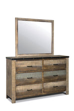Load image into Gallery viewer, Sembene Bedroom Collection - Sembene Rectangular Mirror Antique Multi-color