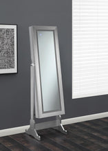 Load image into Gallery viewer, Jewelry Cheval Mirror Silver