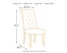 Load image into Gallery viewer, Tripton - Graphite - Dining UPH Side Chair (2/CN)