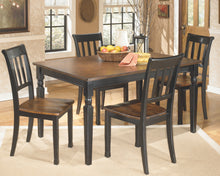 Load image into Gallery viewer, Owingsville - Black/Brown - Rectangular Dining Room Table