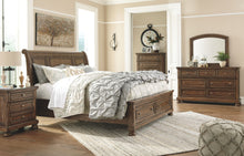 Load image into Gallery viewer, Flynnter - Medium Brown - Two Drawer Night Stand