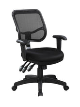 Load image into Gallery viewer, Home Office : Chairs - Black - Adjustable Height Office Chair Black