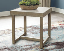Load image into Gallery viewer, Challene - Light Gray - Square End Table