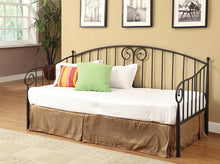 Load image into Gallery viewer, Twin Daybed - Twin Metal Daybed Black