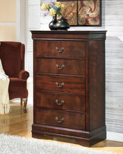 Load image into Gallery viewer, Alisdair - Dark Brown - 6 Pc. - Dresser, Mirror, Chest, Queen Sleigh Bed, Nightstand