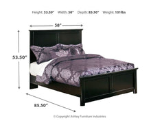 Load image into Gallery viewer, Maribel - Black - 5 Pc. - Dresser, Mirror, Full Panel Bed