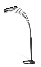 Load image into Gallery viewer, 5-light Floor Lamp Satin Black