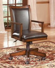 Load image into Gallery viewer, Hamlyn - Medium Brown - Home Office Swivel Desk Chair
