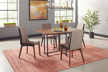 Load image into Gallery viewer, Redbridge Collection - Light Grey - Redbridge Upholstered Side Chairs Grey And Natural Walnut (Set of 2)