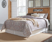 Load image into Gallery viewer, Bittersweet - Light Brown - 4 Pc. - Dresser, Mirror, Queen Panel Headboard with on Bed Frame