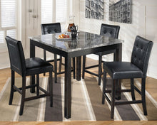 Load image into Gallery viewer, Maysville - Black - Square Counter TBL Set (5/CN)