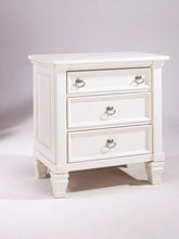 Load image into Gallery viewer, Prentice - White - Three Drawer Night Stand