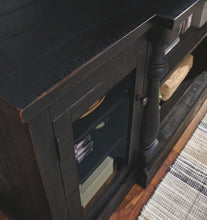 Load image into Gallery viewer, Mallacar - Black - XL TV Stand w/Fireplace Option