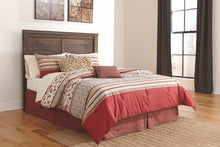 Load image into Gallery viewer, Quinden - Dark Brown - Queen Panel Headboard