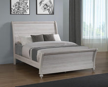 Load image into Gallery viewer, Stillwood California King Sleigh Panel Bed Vintage Linen