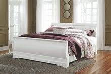 Load image into Gallery viewer, Anarasia - White - Queen Sleigh Bed