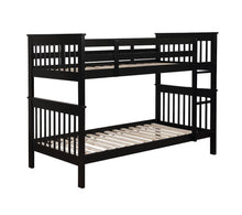 Load image into Gallery viewer, Chapman Collection - Chapman Twin Over Twin Bunk Bed Black