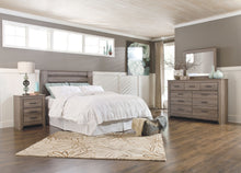 Load image into Gallery viewer, Zelen - Warm Gray - Queen/Full Panel Headboard