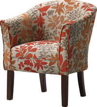 Load image into Gallery viewer, Accents : Chairs - Multi-color - Barrel Back Upholstered Accent Chair Multi-color
