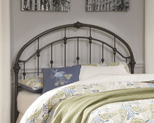 Load image into Gallery viewer, Nashburg - Bronze Finish - Queen Metal Headboard