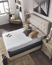 Load image into Gallery viewer, 12 Inch Chime Elite - White/Blue - Twin Mattress
