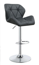 Load image into Gallery viewer, Rec Room/bar Stools: Height Adjustable - Grey - Adjustable Bar Stools Chrome And Grey (Set of 2)