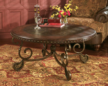 Load image into Gallery viewer, Rafferty - Dark Brown - Round Cocktail Table