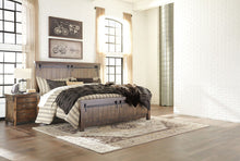 Load image into Gallery viewer, Lakeleigh - Brown - 4 Pc. - California King Panel Bed, Nightstand