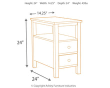 Load image into Gallery viewer, Marion - Dark Brown - Chair Side End Table