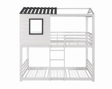 Load image into Gallery viewer, Belton Bunk Bed - Belton House-themed Twin Over Twin Bunk Bed White