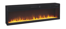 Load image into Gallery viewer, Entertainment Accessories - Black - Wide Fireplace Insert