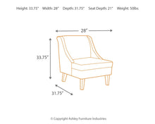 Load image into Gallery viewer, Clarinda - Gray - Accent Chair