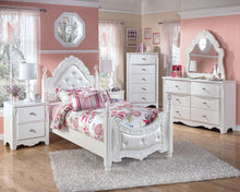 Load image into Gallery viewer, Exquisite - White - Two Drawer Night Stand