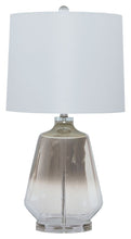Load image into Gallery viewer, Jaslyn - Silver Finish - Glass Table Lamp (1/CN)