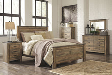 Load image into Gallery viewer, Trinell - Brown - Queen Panel Bed