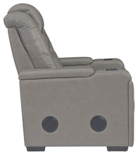 Load image into Gallery viewer, Boerna - Gray - PWR Recliner/ADJ Headrest